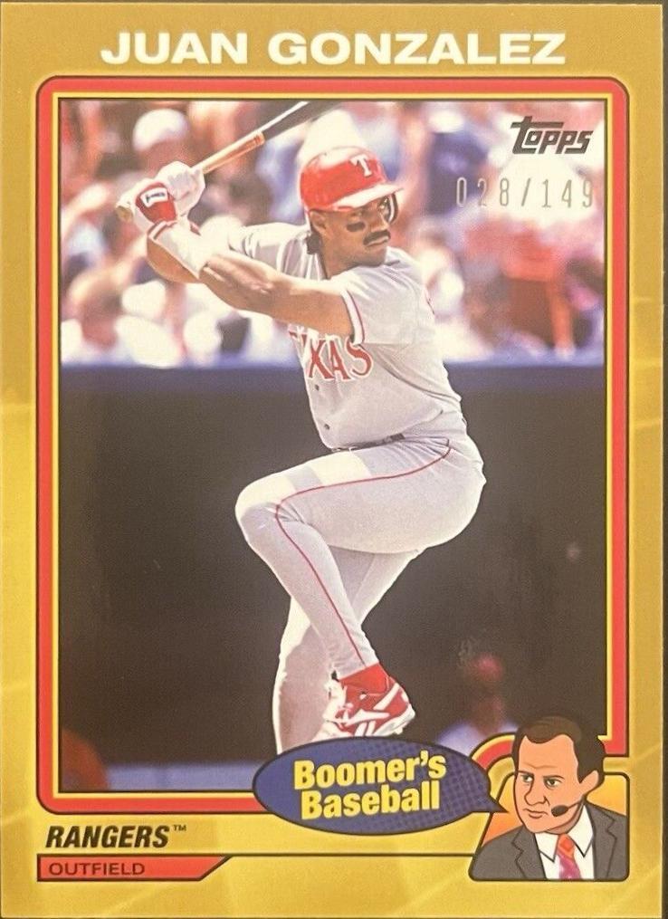 Juan Gonzalez [Gold] #100