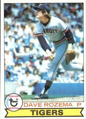 Dave Rozema #33 Baseball Cards 1979 Topps