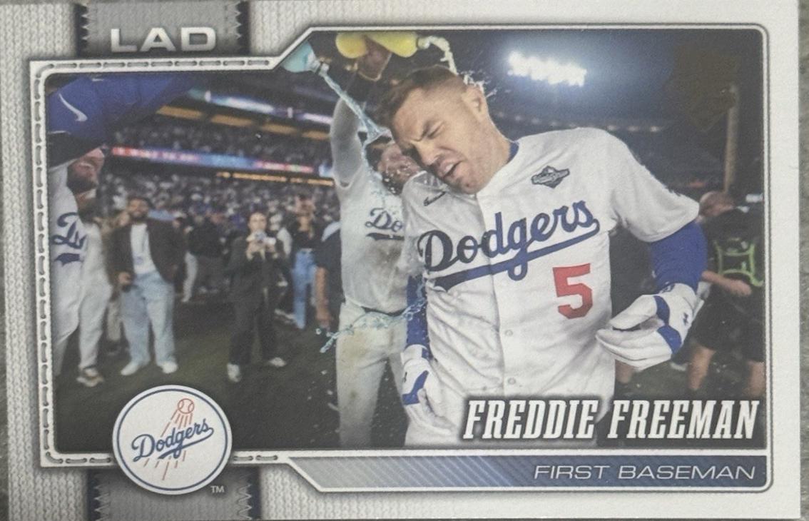 2026 Freddie Freeman [Golden Mirror Variation] #700