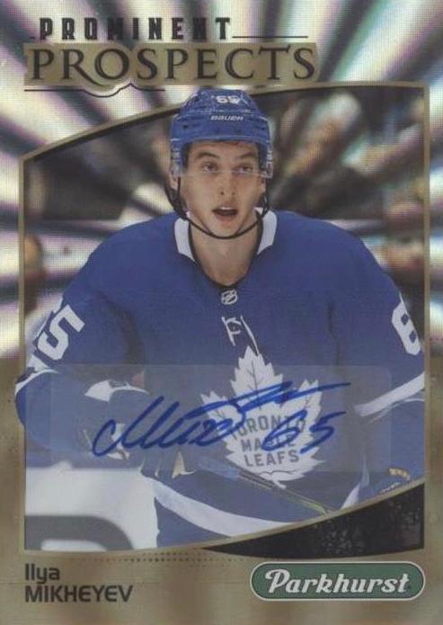 Ilya Mikheyev #PP-6 2019 Parkhurst Prominent Prospects Autographs Hockey