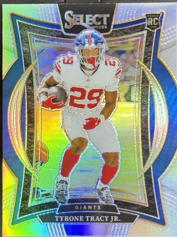 Tyrone Tracy Jr. [Silver Prizm] #61 Prices | 2024 Panini Select