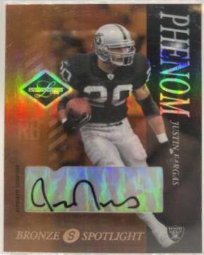 Justin Fargas #149 2003 Leaf Limited Football
