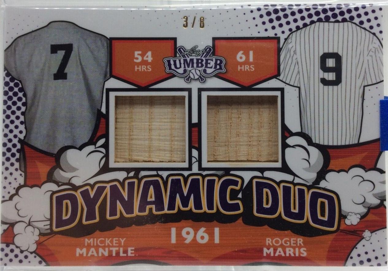 Mickey Mantle / Roger Maris [Platinum] #DD-14