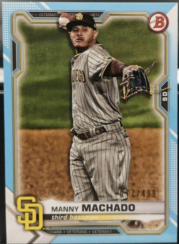 Manny Machado [Sky Blue] #52