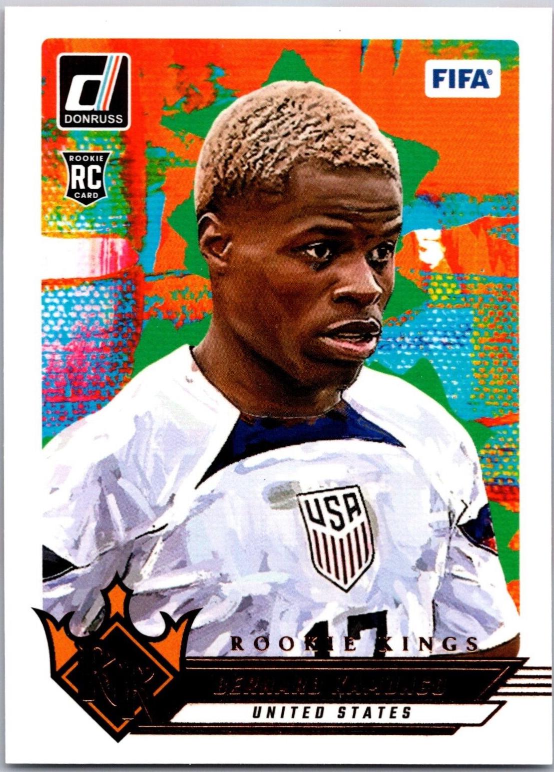 Bernard Kamungo #4 Soccer Cards 2024 Panini Donruss Rookie Kings