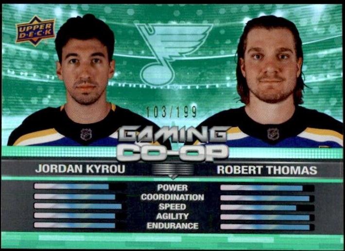 Jordan Kyrou / Robert Thomas [Green] #CGO-15