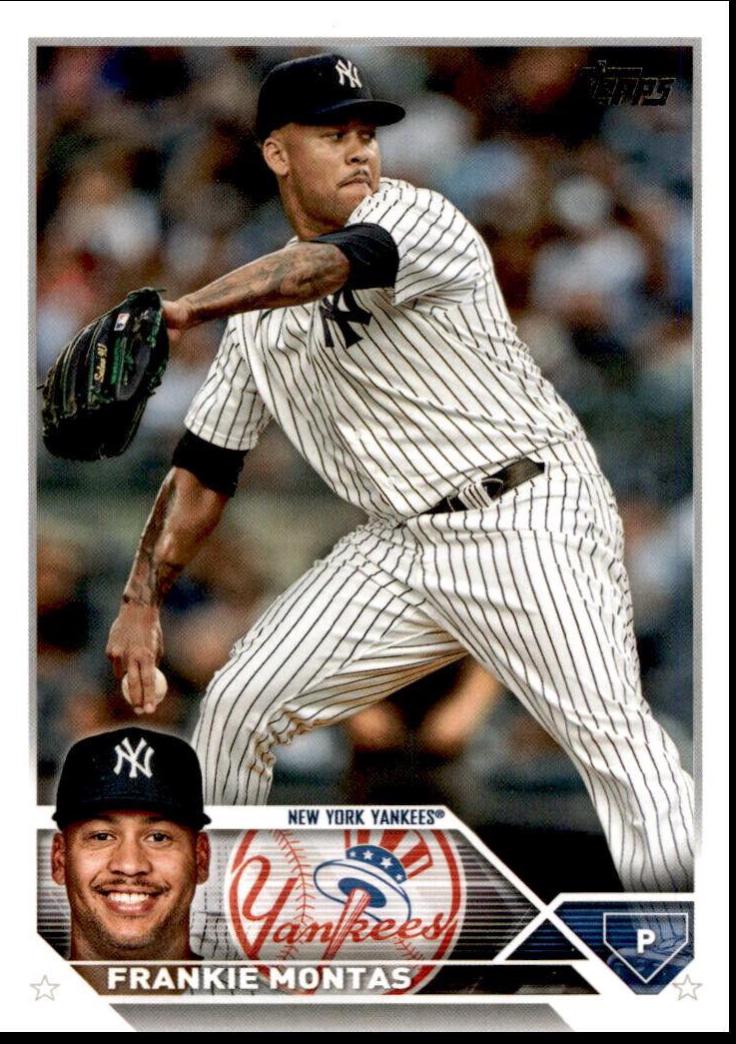 Frankie Montas #US276 Baseball Cards 2023 Topps Update