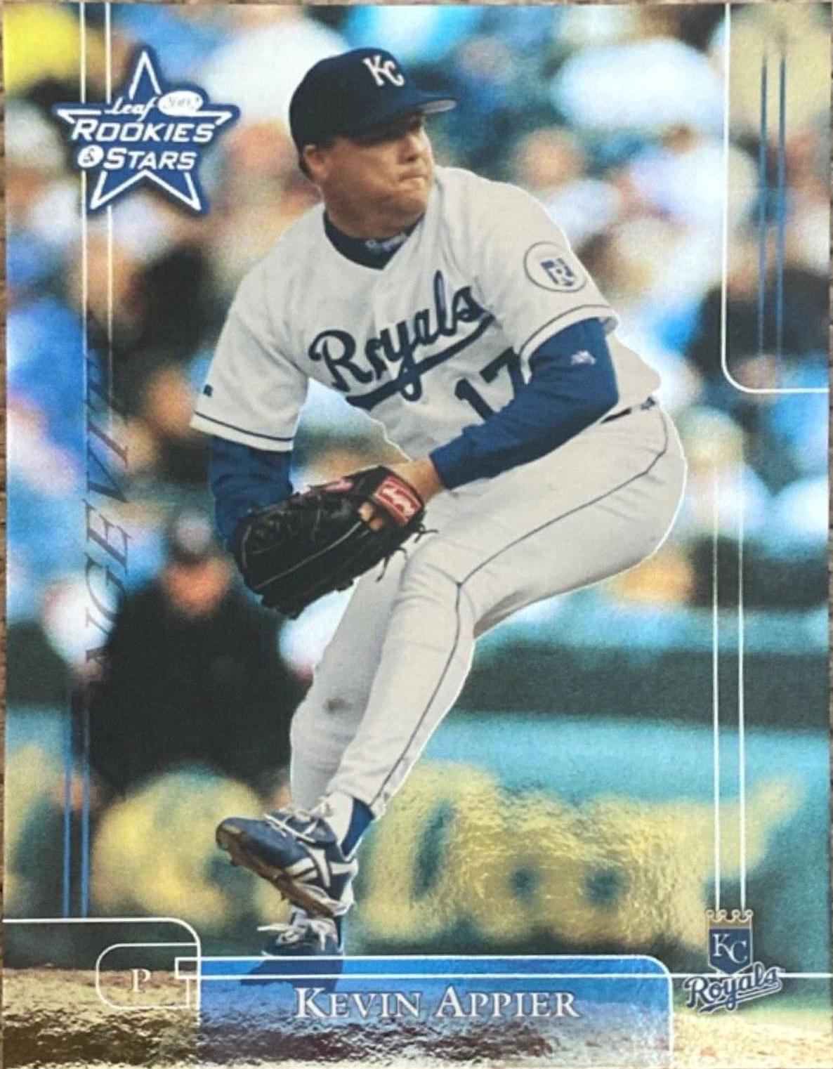Kevin Appier #6 Baseball Cards 2002 Leaf Rookies & Stars