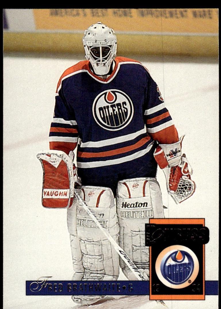 Fred Brathwaite #119 Hockey Cards 1993 Donruss