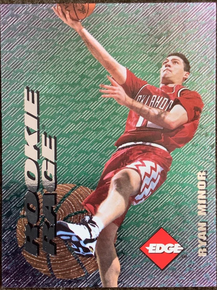 Ryan Minor #30 Basketball Cards 1996 Collector's Edge Rookie Rage