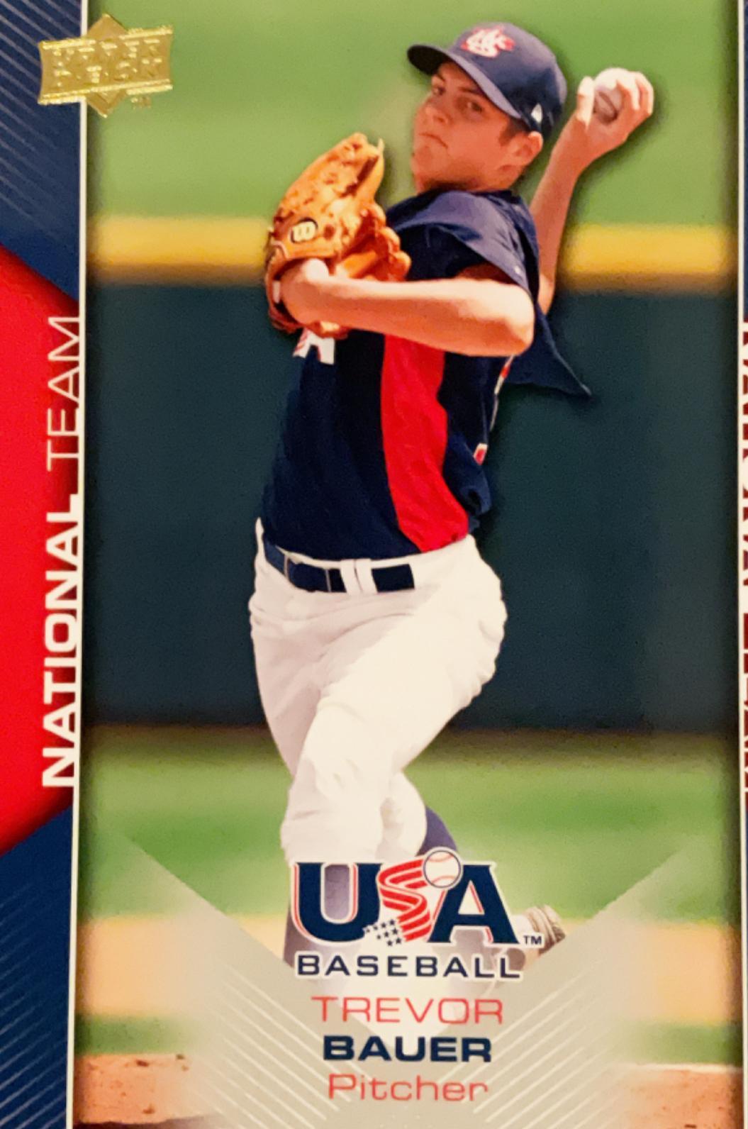 Trevor Bauer #USA-1 Baseball Cards 2009 Upper Deck USA Baseball National Team