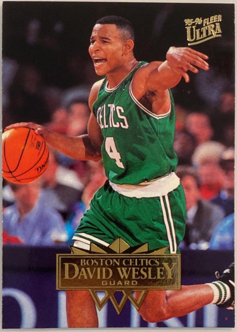 David Wesley #15 Basketball Cards 1995 Ultra