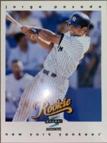 Jorge Posada #481 Baseball Cards 1997 Score