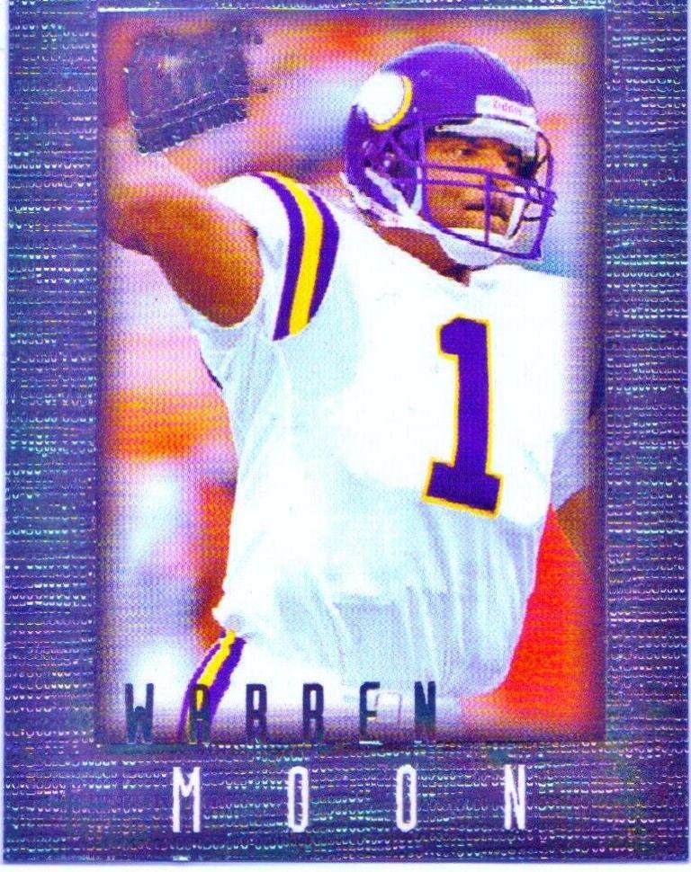 Warren Moon #60 1996 Ultra Sensations Football