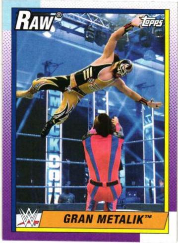Gran Metalik #16 Wrestling Cards 2021 Topps Heritage WWE