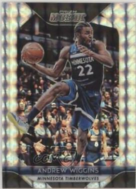 Andrew Wiggins #3 Basketball Cards 2018 Panini Prizm Mosaic