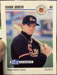 Mark Smith #113 Baseball Cards 1992 Skybox AA
