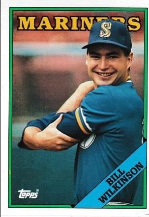 Bill Wilkinson #376 Baseball Cards 1988 Topps