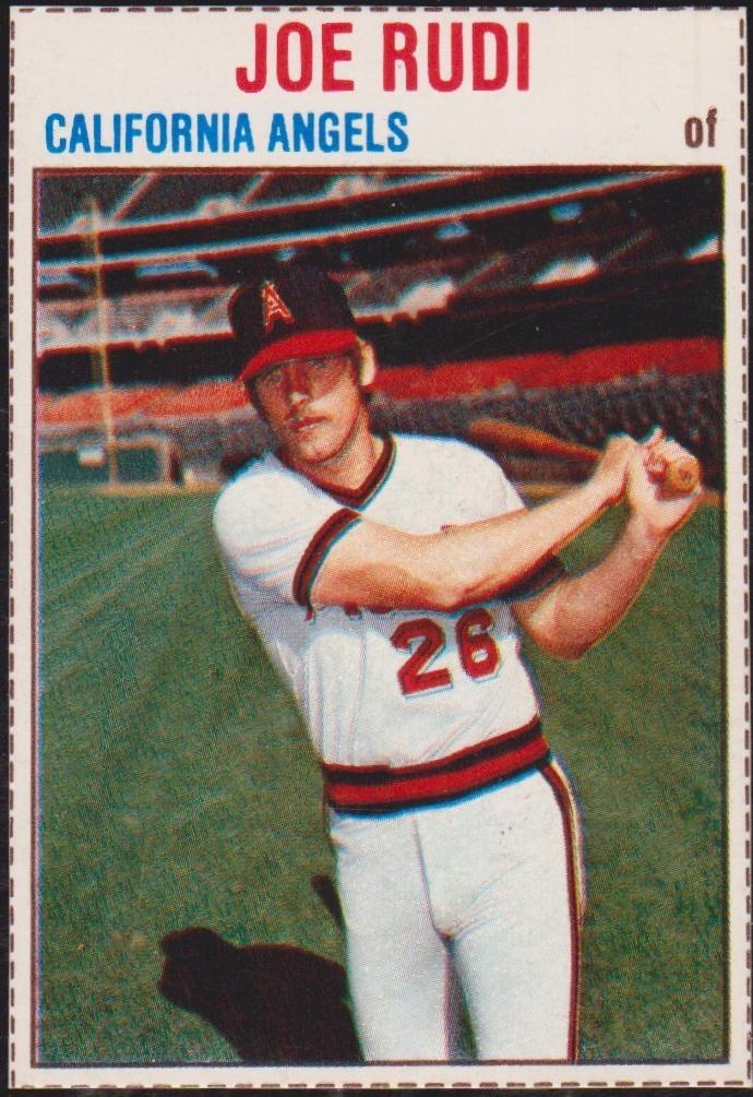 Joe Rudi #84 1979 Hostess Baseball