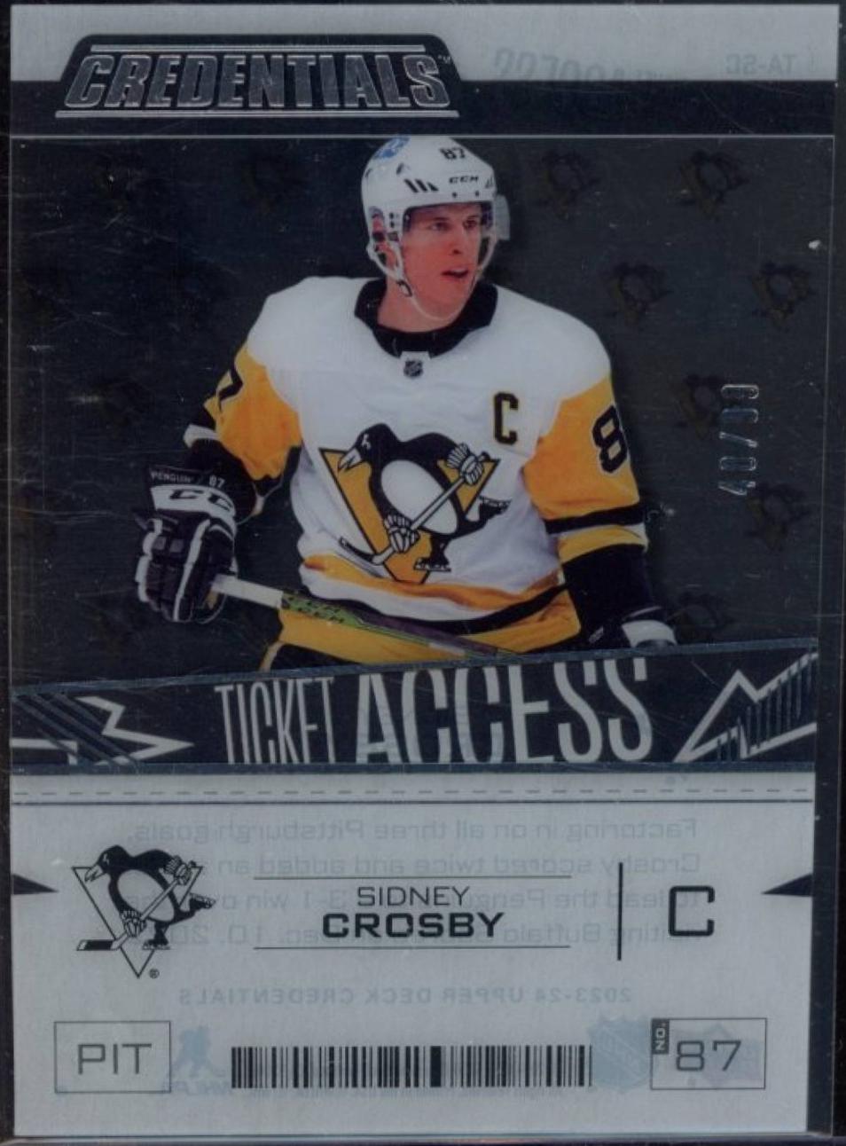 Sidney Crosby #TA-SC