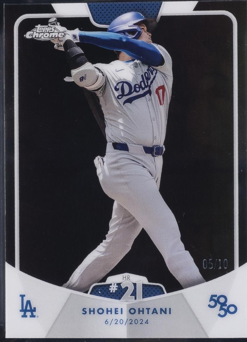 Shohei Ohtani [Black Refractor] #HR21