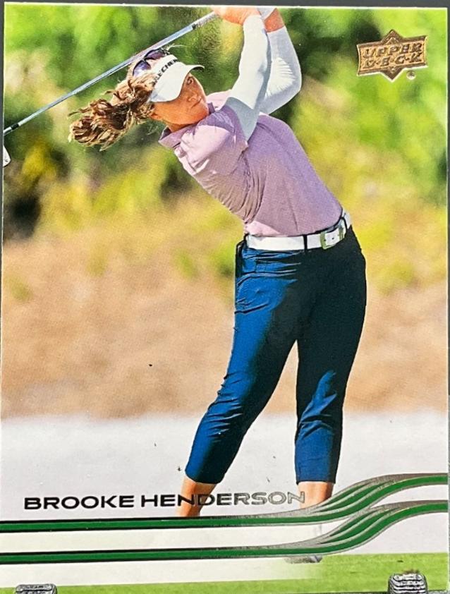 Brooke Henderson #33 2026 Upper Deck Golf