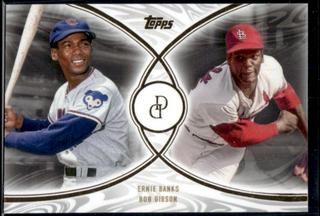 Ernie Banks / Bob Gibson