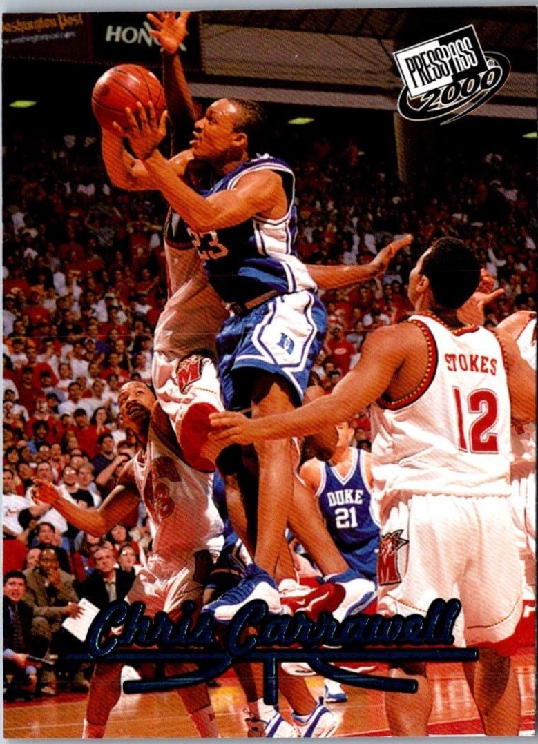 Chris Carrawell #40 Basketball Cards 2000 Press Pass