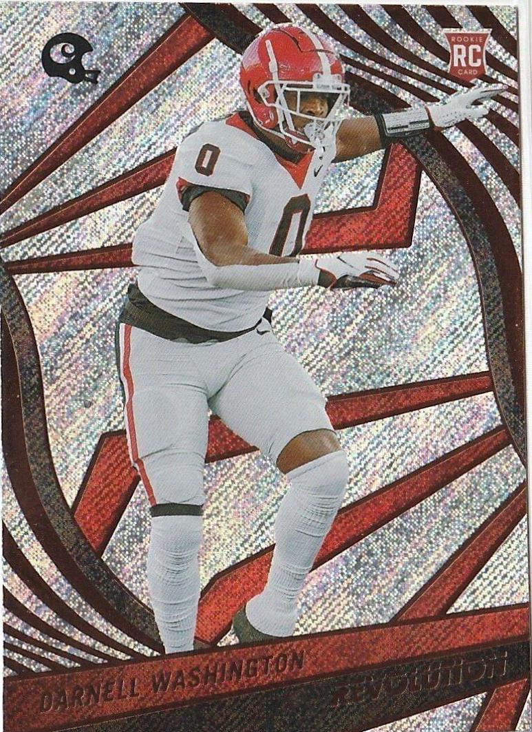 Darnell Washington #47 Football Cards 2023 Panini Chronicles Draft Picks Revolution