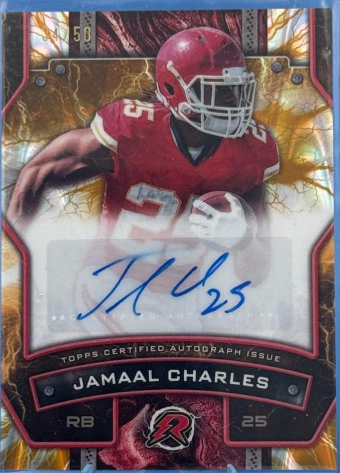 Jamaal Charles [Gold Power Surge] #RS-JCH
