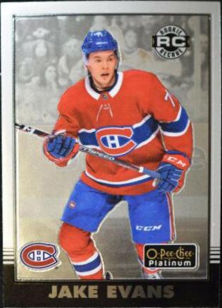 Jake Evans #R-85 2020-21 O-Pee-Chee Platinum Hockey Retro