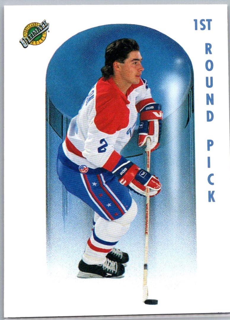 Pat Falloon #58 1991 Ultimate Draft Hockey