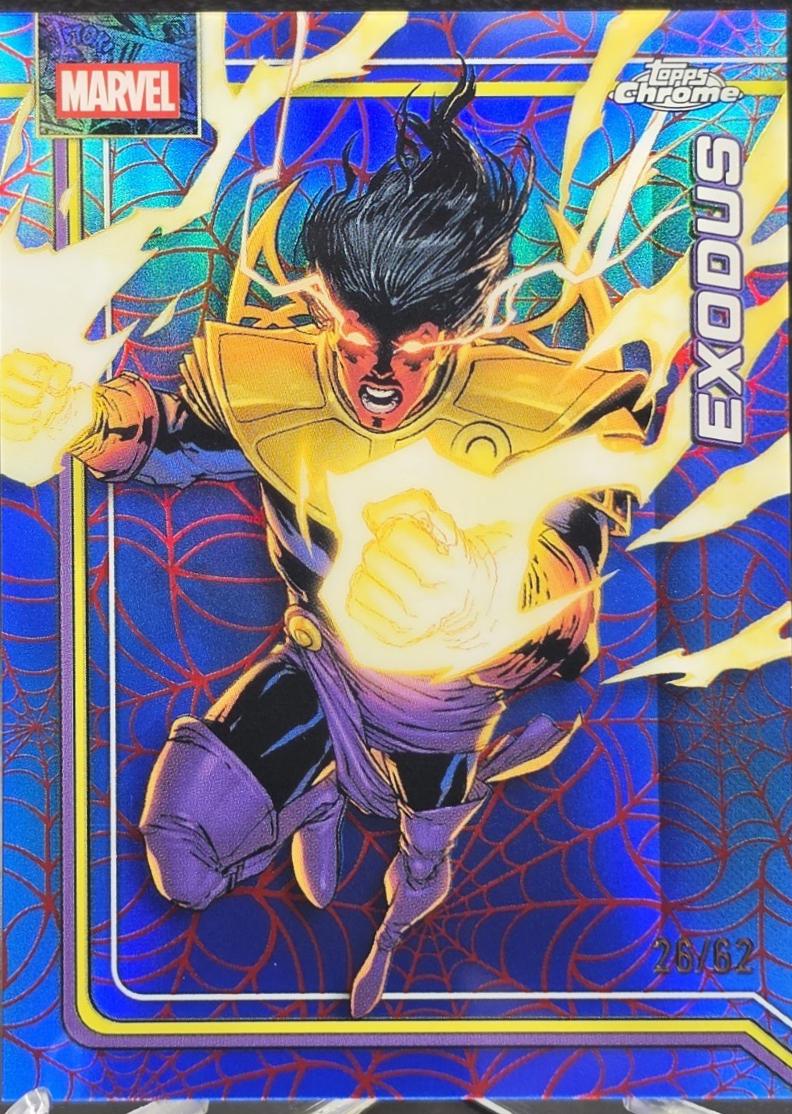Exodus Spider-Web Red/Blue Refractor