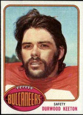 Durwood Keeton #178 Football Cards 1976 Topps