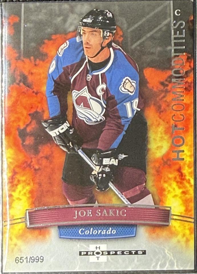 Joe Sakic [White Hot] #122