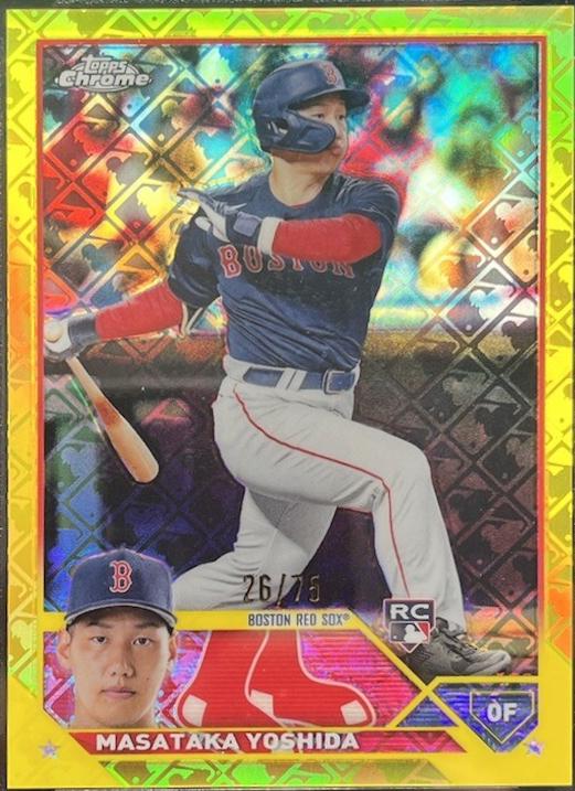 Masataka Yoshida #167 2023 Topps Chrome Baseball