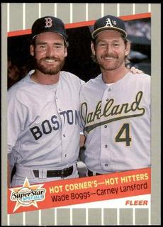 Hot Corner's Hot Hitters: Wade Boggs / Carney Lansford