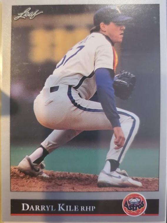 Darryl Kile #198 Baseball Cards 1992 Leaf
