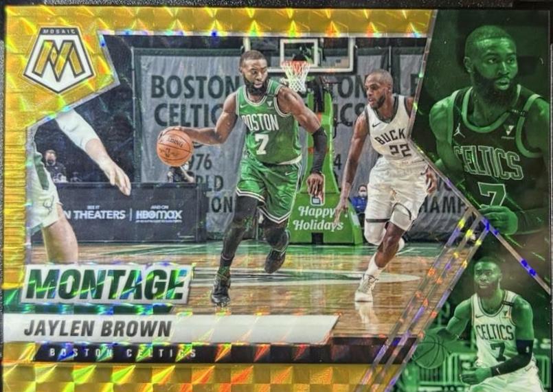 Jaylen Brown [Gold Prizm] #3