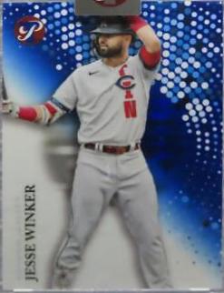 Jesse Winker [Encased Blue Refractor] #292