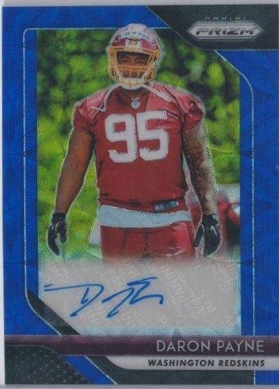 Daron Payne [Blue Scope Prizm] #45