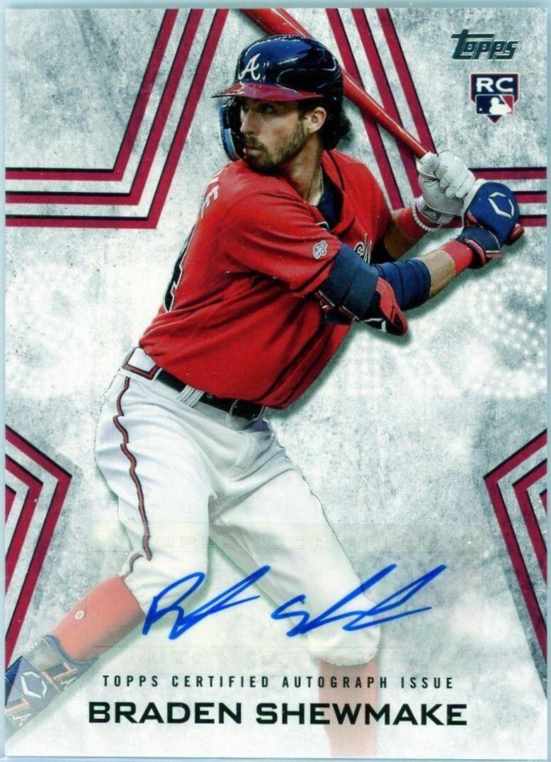 Braden Shewmake #BSA-SHE Baseball Cards 2023 Topps Update Stars Autographs