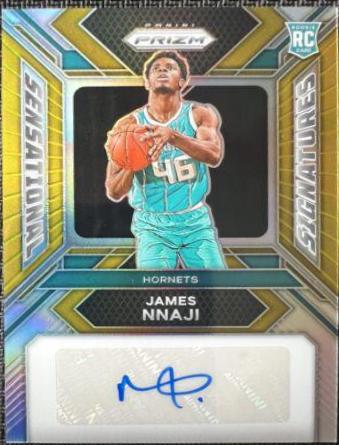 James Nnaji [Gold Prizm] #RSI-NNJ