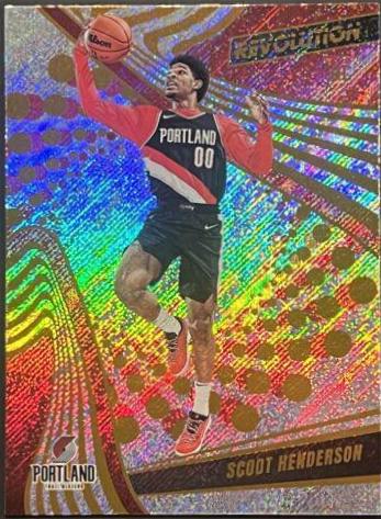 Scoot Henderson #109 Basketball Cards 2023 Panini Revolution