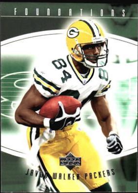 Javon Walker #34 2004 Upper Deck Foundations Football
