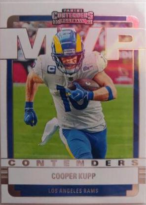Cooper Kupp #MVP-CKU Football Cards 2022 Panini Contenders MVP
