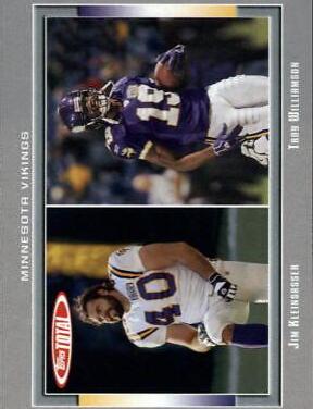 Troy Williamson, Jim Kleinsasser [Silver] #345