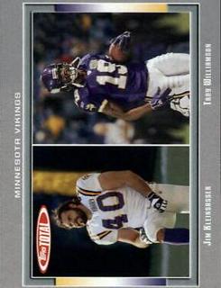 Troy Williamson, Jim Kleinsasser