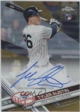 Tyler Austin [Gold Refractor] #RA-TA