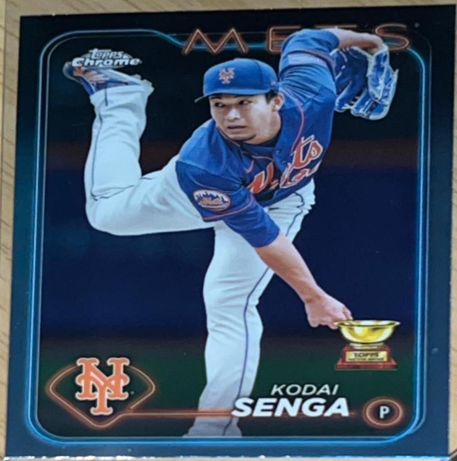 Kodai Senga #31 Baseball Cards 2024 Topps Chrome